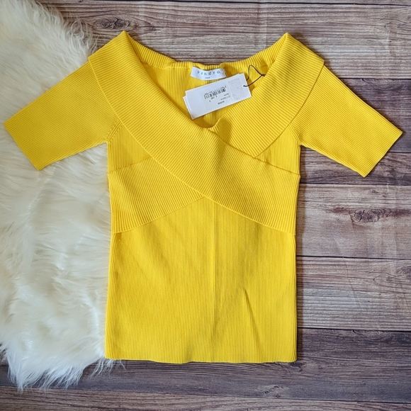 Sandro Tops - Sandro Galina yellow